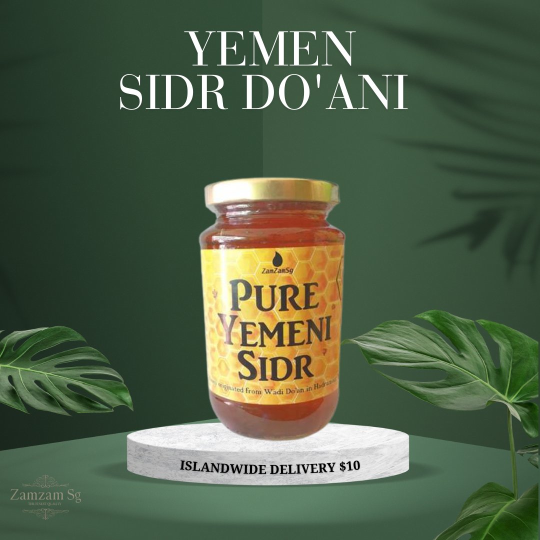 Raw Honey - Doa'ni Yemeni Sidr - ZamZam Sg