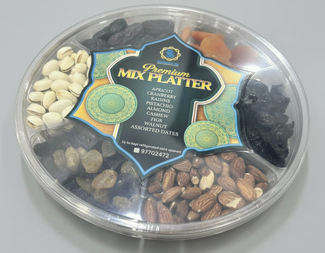 Premium Dried Fruit & Nuts Platter - ZamZam Sg