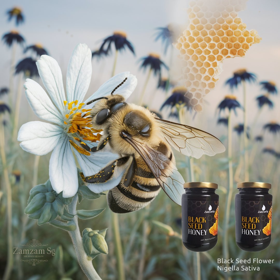 black seed flower honey benefits Egyptian Black Seed Honey – ZamZam Sg